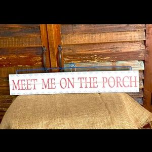 Pioneer Woman Porch Sign
